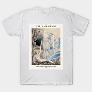 William Blake - Angel of the Divine Presence Bringing Eve to Adam T-Shirt